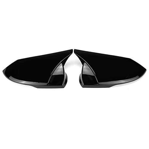Coque rétroviseur de voiture style M noir brillant cadre déco 2021 2022