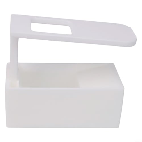 Sileduove Scanner de cartes portable pour la collecte rapide Outil de numérisation pour lecteurs MTG Compact 18,2 x 9 x 18,2 cm Appareil ABS blanc pour ManaBox