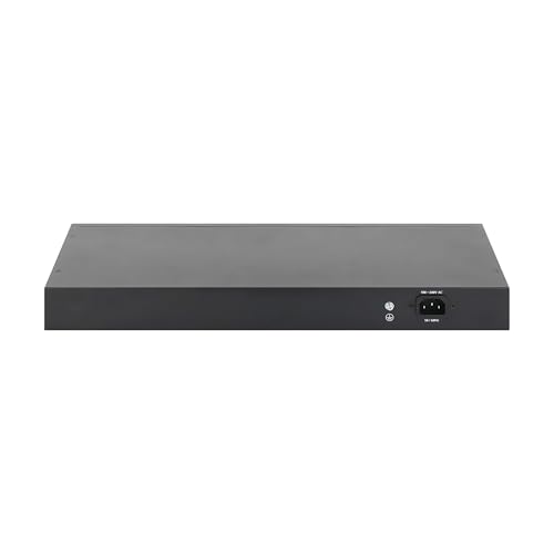 Image of Eaton Tripp Lite Series 24-Port Gigabit Managed PoE+ Switch with 2 SFP Ports, Easy Smart Web‑Managed Layer 2 Ethernet Splitter, 370W, 1 Gbps, 1U Rack Mount or Desktop, 3‑Year Warranty (NGS24C2POE-1)