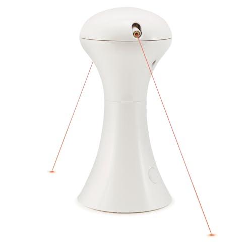 Cats go wild for lasers! PetSafe® Multi-Laser Toy with 2 lasers rotating in a 360 degree, random pattern.The Toy turns off automatically after 15 minutes play. Requires 3 AA batteries (not included)