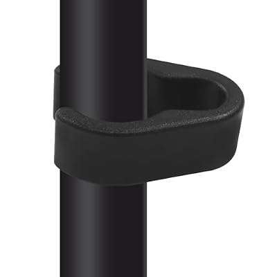 10Pcs Microphone Cable Clip, Durable Plastic Mic Clamps Microphone Stand Cable Holders, Universal Mic Boompole Clips for Setup/Fits 20mm Diameter Poles(20mm)