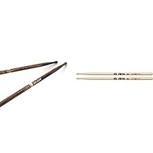Product 1: FIREGRAIN HICKORY: FireGrain Hickory combines a revolutionary heat-tempering process that transforms ordinary hickory drumdrumsticks into precision tools with unprecedented durability Product 1: OVAL WOOD TIP: Oval wood tip provides a dark...
