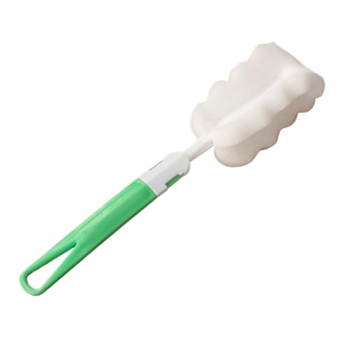 Brosse de Nettoyage de Bouteilles – 8,66 Pouces PP et éponge | Épurateur de Tasse d'eau pour tétines de Bouteilles et Petits récipients | Outil de...