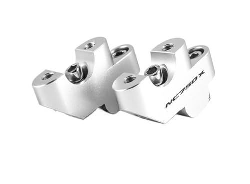 Rehausseurs de guidon pour NC750X et CB500X en alliage d'aluminium noir