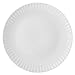 Pfaltzgraff Fluted Grace 24 Piece Porcelain Plate and Bowl Dinnerware Set, Service for 8, Fluted Design, Durable for Everyday Use, White
