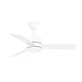 Faro Barcelona 33610 - OBOE Ventilador de techo blanco ø106cm Blanco 3 Palas
