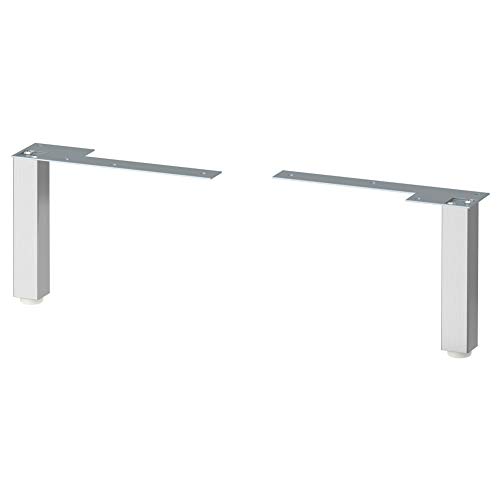 IKEA Lillangen 003.267.63 - Pierna de acero inoxidable (2 unidades, tamaño 6 1/4/6 3/4 pulgadas)