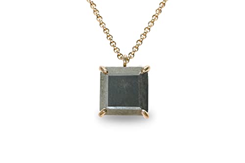 Collier en cristal de guérison en pyrite d'anémone véritable