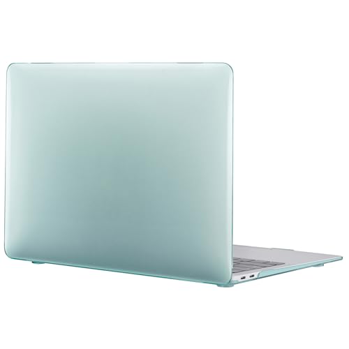 TECOOL Hülle kompatibel mit MacBook Pro 13 Zoll 2016-2019 (A2159 A1989 A1706 A1708), Ultradünne Schutzhülle Hartschale Case, Kristall Minzgrün