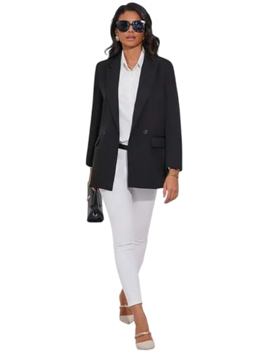 Image of KOTTY Womens Open Front Blazer for Women - Workwear Style Lightweight Blazer for All Seasons