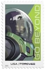 Miniatura 7 de Go Beyond (2 hojas de 20) Buzz Lightyear de Infinity to Forever Sellos postales 2022 Scott #5709-5712
