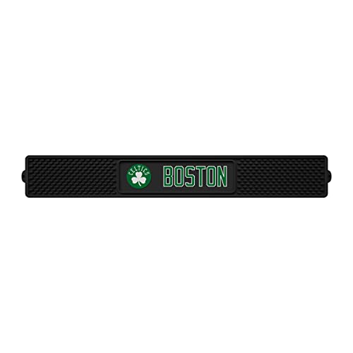 FANMATS - 14050 NBA Boston Celtics Vinyl Drink Mat,Black,3.25