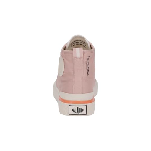 Image of Palladium Unisex Palla Ace Mid Organic Canvas Lace Up Sneaker