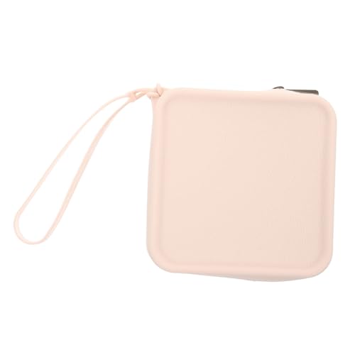 FIXOSHEE Bolsa de Silicona para Compresas Reutilizable con Pulsera para Higiene Femenina Estuche Compacto y para Tampones y Pequeños Objetos para Niñas Período Menstrual