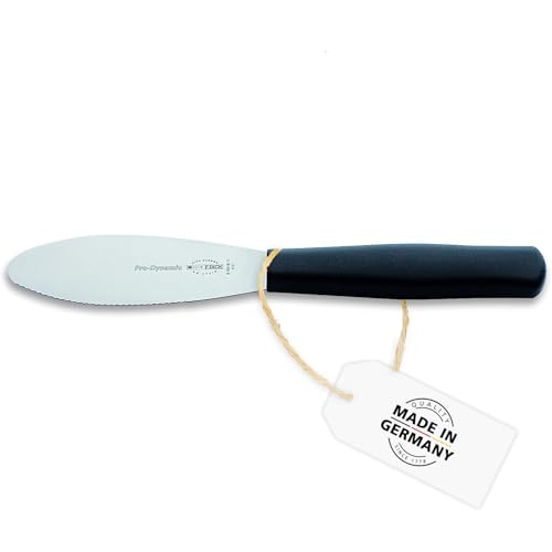 F. DICK Sandwichmesser ProDynamic (Klinge mit Wellenschliff 11 cm, X55CrMo14 Stahl, nichtrostend, 56° HRC) 85016112, Schwarz