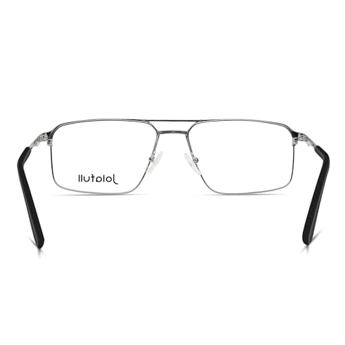 Image of JF1801 Men's Eyewear Frames Square Prescription Glasses for Men 58 mm