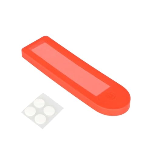 Funda para scooter Xiaomi 4 Pro impermeable de silicona roja que protege tu panel contra lluvia