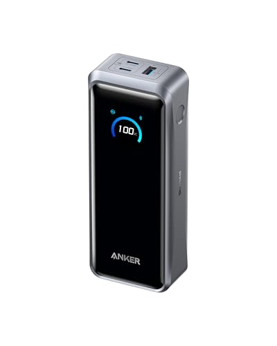 Anker Prime Powerbank, 26250mAh, tragbares Ladegerät mit 3 Ports und 300W...