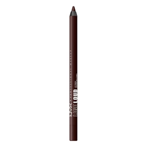 NYX Professional Makeup Matita Labbra Waterproof, Colore Pieno e Finish Matte, No Transfer, Per Labbra Morbide e Perfette, Con Olio di Jojoba e Vitamina E, Line Loud, TonalitĂ : No Wine-ing