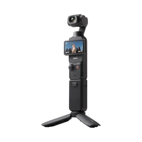 Image of DJI Osmo Pocket 3 Creator Combo Vlogging Camera with 1'' CMOS & 4K /120fps Video, 3-Axis Stabilization, 2 inch Rotatable Touchscreen