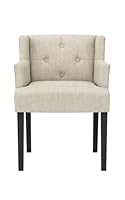 Casita Furniture Shay Dining Chair & Stool – Versatile Elegance for Modern Dining Spaces (With Arms, Stone Winged)