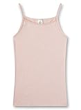  Sanetta Unterhemd Camiseta sin Mangas, Marrón (Nude 1955), 128 para Niñas