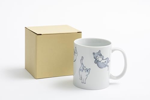 Taza de café Kawaii Nakayoshi gato 11.5 Fl oz miniatura 6