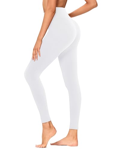 GAYHAY High Waisted Leggings for Women - Soft Opaque Slim Tummy Control Printed Pants for Running Cycling Yoga
