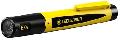 LEDLENSER EX4 Intrinsically Fire Safe Flashlights | LED Configuration1 x Power LED | Luminosity1MAX 50 lm - MIN 50 lm | Lighting Range -MAX 35 m - MIN 35 m | Rechargeable - No |Industrial