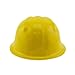 Adorox 12pcs Yellow Construction Soft Plastic Hat Helmet Costume Birthday Party Favor Kids Hard Cap Halloween (12 Yellow Hats)