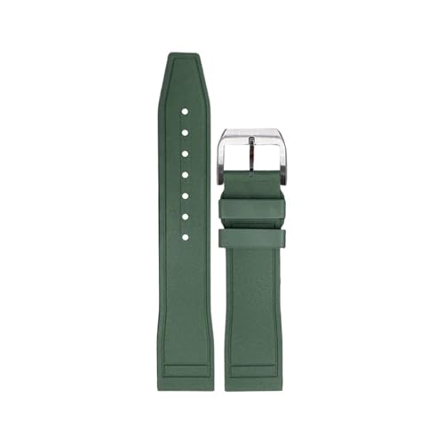 Bracelet étanche FKM évite la sueur pour montre pilote IWC 22mm