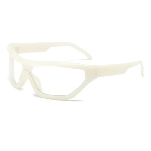 Lunettes de soleil ovales unisexes style punk rétro pour hommes et femmes