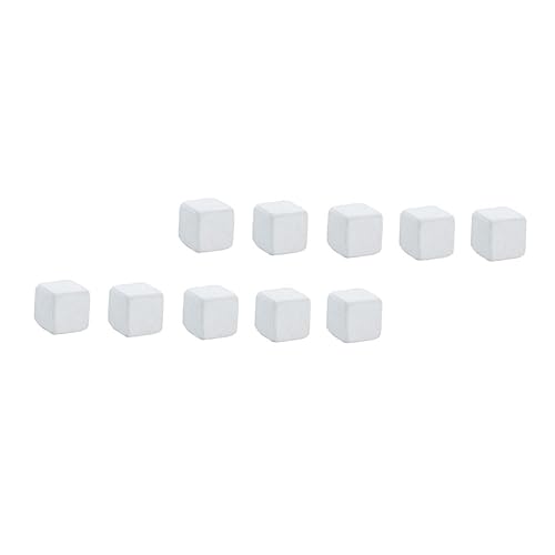 Kisangel 24 Piezas de cornudo tortugueras Reptiles sustrato de Chinchilla muerde Cubos de Calcio Cubo de molienda de Molar Cubo Calcio para