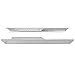 Kojem Silver Rocker Panel Diamond Compatible with 1994-2013 EZGO TXT Golf Cart Pair Aluminum Silver Side Plate Cover