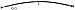 Dorman H621559 Rear Driver Side Brake Hydraulic Hose Compatible with Select Subaru Models