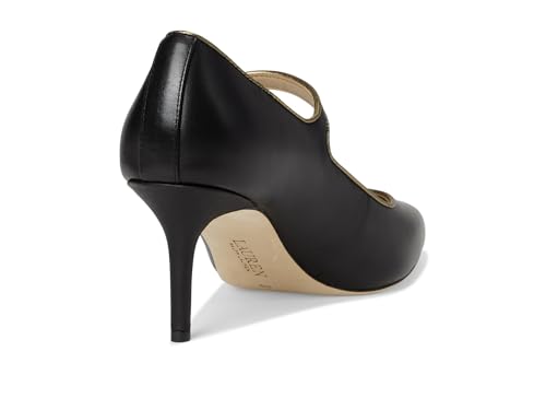 Lauren Ralph Lauren Women's Lanette Metallic-Trim Mary Jane Pumps Flat3