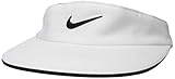 NIKE Women's Aerobill Visor Statement, White/Black, Misc