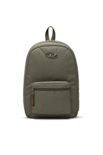 [Diesel] (ディーゼル) ユニセックス ファブリック Dロゴ刺繍 バックパック X08899P4634 UNI グレー T7167