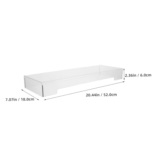 Protector de teclado contra el polvo Toddmomy en acrílico blanco para cuidar tu portátil 3