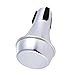 Mini Mute for Trumpet with ABS Material, Lightweight and Stable, Ideal for Practice (Silver)