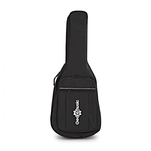 Gear4music Housse rembourrée pour guitare acoustique - Les Beatles, Paul McCartney, John Lennon, RIngo Starr, George Harrison Gear4music Housse rembourrée pour guitare acoustique