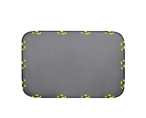 Parasol para Coche con Techo Corredizo Magnético de Malla Cubierta Toldos