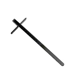 EsportsMJJ Regla de guía de 7 pulgadas para sierra...: Hecho de material de alta calidad, duradero y práctico de usar. Guía de regla de escala de sierra circular eléctrica de 7 pulgadas compatible con accesorios de máquina de corte Hitach C7. Material: metal Color: negro Longitud: 240 mm aproximadamente