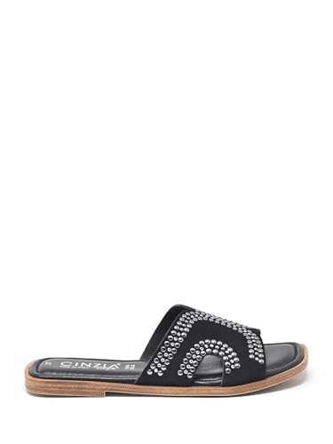 Sandale femme noir Cb15758-c : finies les ampoules aux pieds pendant l'été