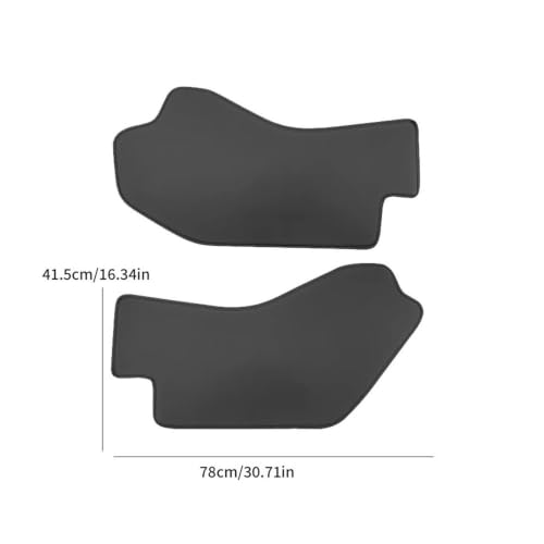 Protector consola central Tesla Model Y almohadillas antipatadas 2 piezas 7