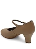 Capezio Damskie buty studenckie z charakterem, Karmel, 35 EU