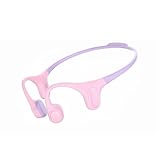 Picture of mojawa Aerra Bone Conduction Sport Headphones, IP67 Waterproof Workout Earphones, Open-Ear, Wireless Bluetooth with Mic, Secure and Comfortable for Running and Cycling, Pink and Purple