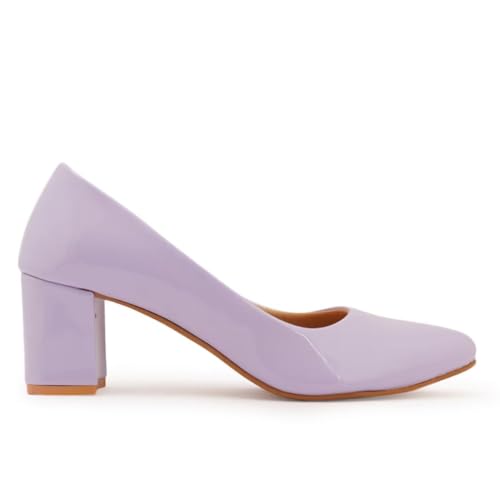 Image of Women's Beautiful Design Synthetic Leather Block Heel TPR Sole Sandal for Wedding Party & Festive