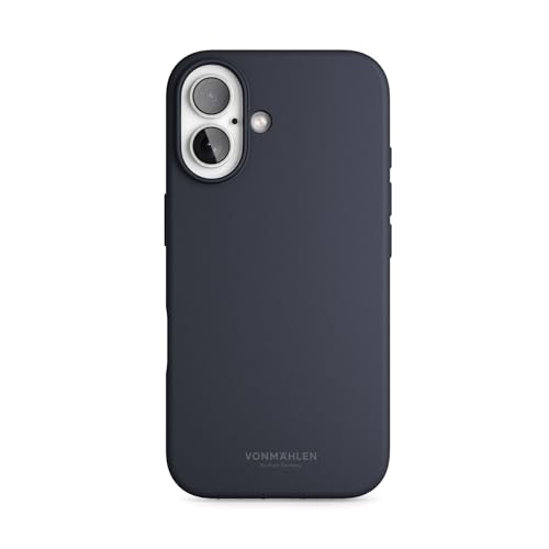 Coque silicone iPhone 15 marine non glissante pour le quotidien