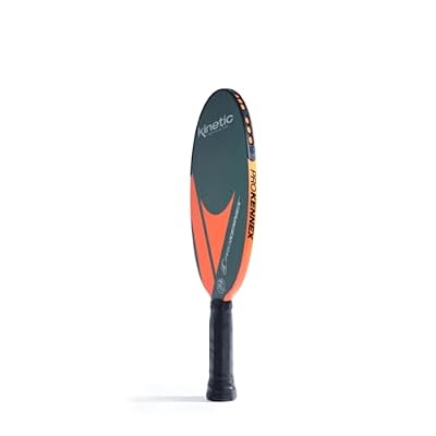 PROKENNEX Ovation Speed II - Pickleball Paddle with Toray T700 Carbon Fiber Inlay - Comfort Pro Grip - USAPA Approved (Forest Green/Orange)